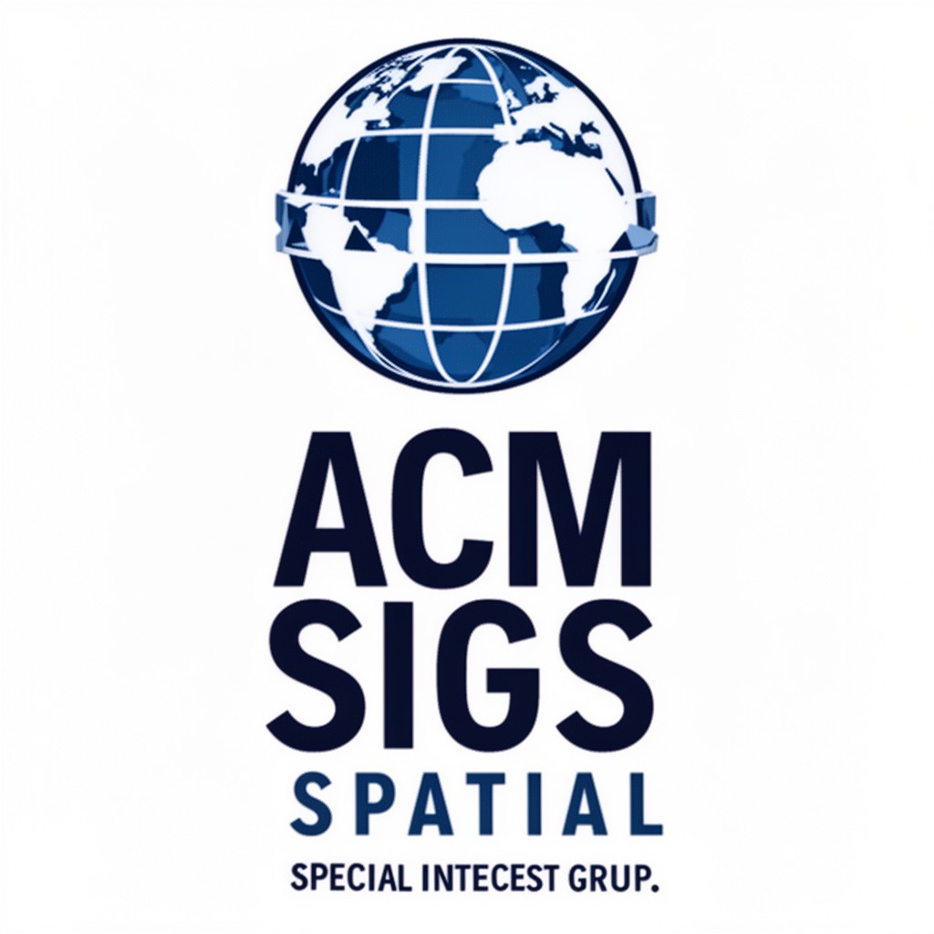 AI-generated illustration of ACM SIGSPATIAL