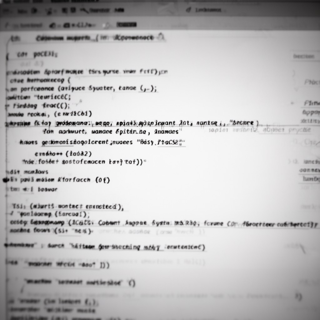 AI-generated illustration of C++