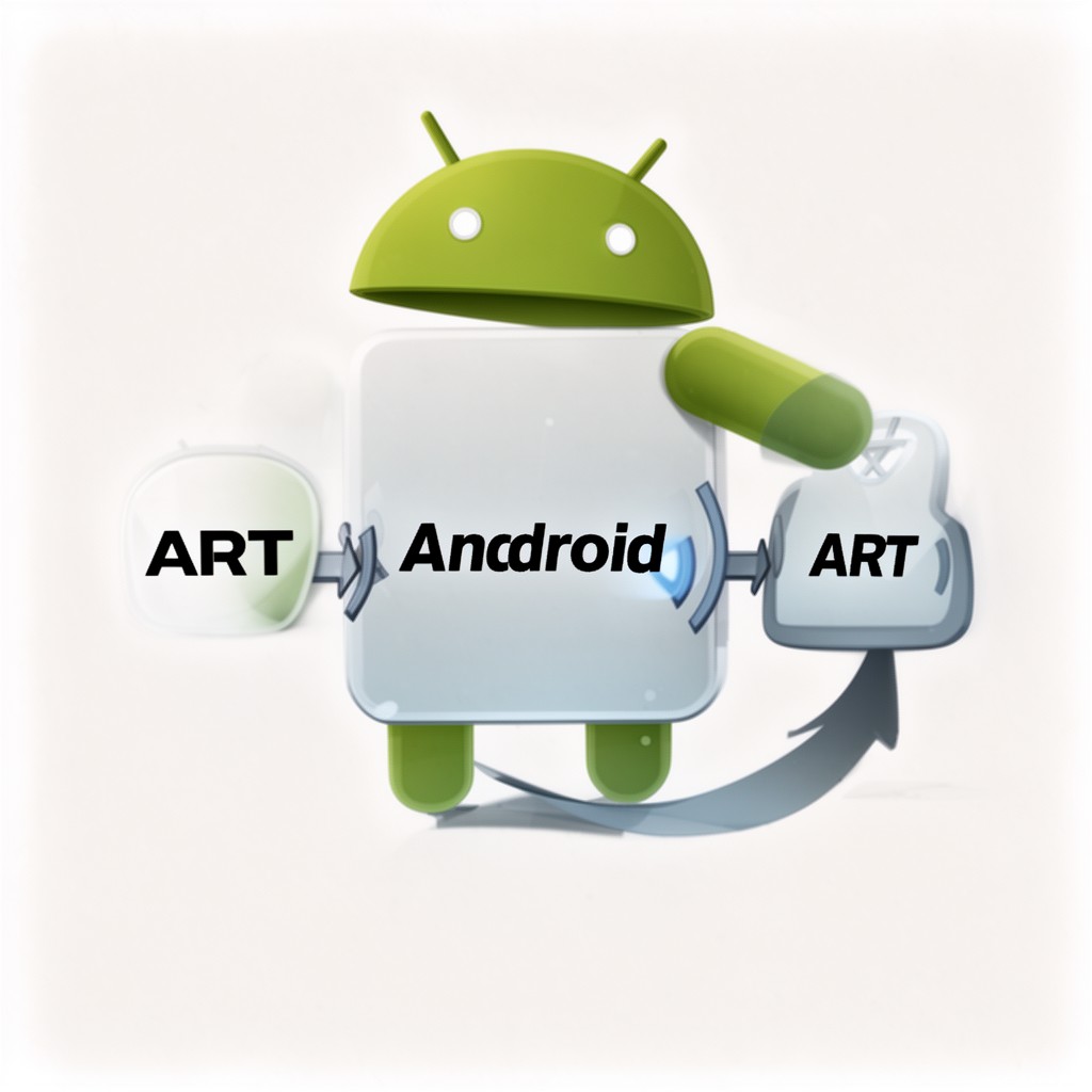AI-generated illustration of Android Runtime (ART)