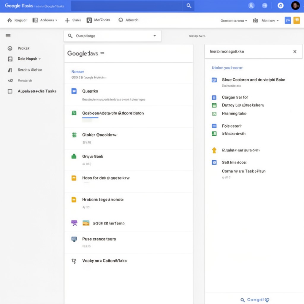 AI-generated illustration of Google Tasks
