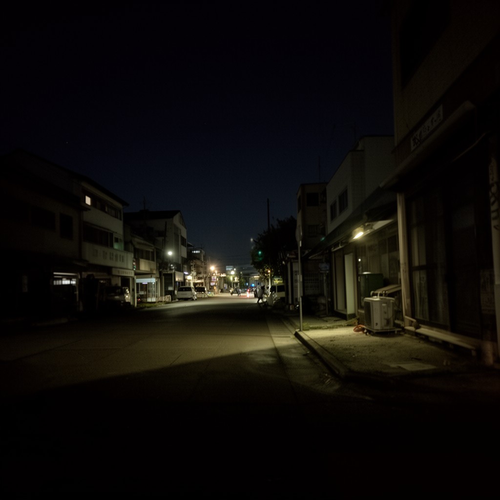 AI-generated illustration of Night Sight low-light photography