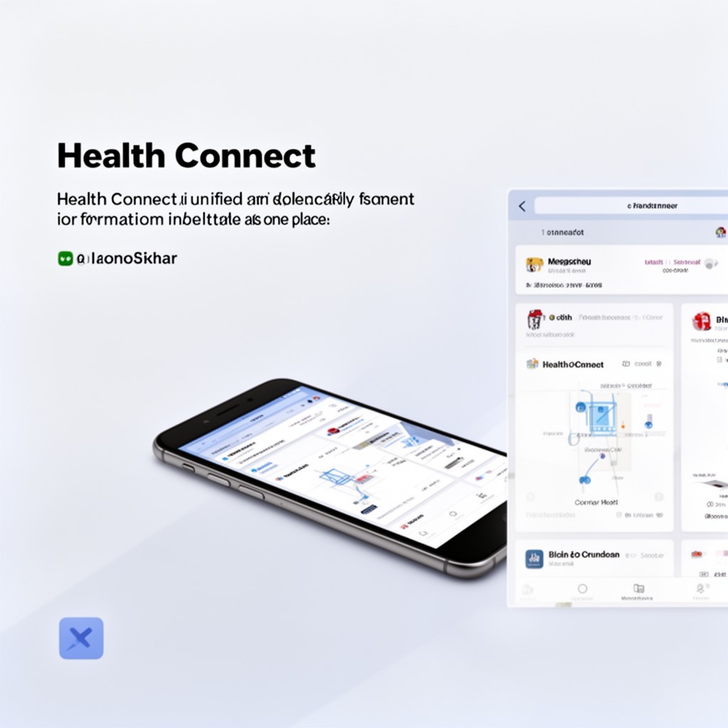 AI-generated illustration of Health Connect