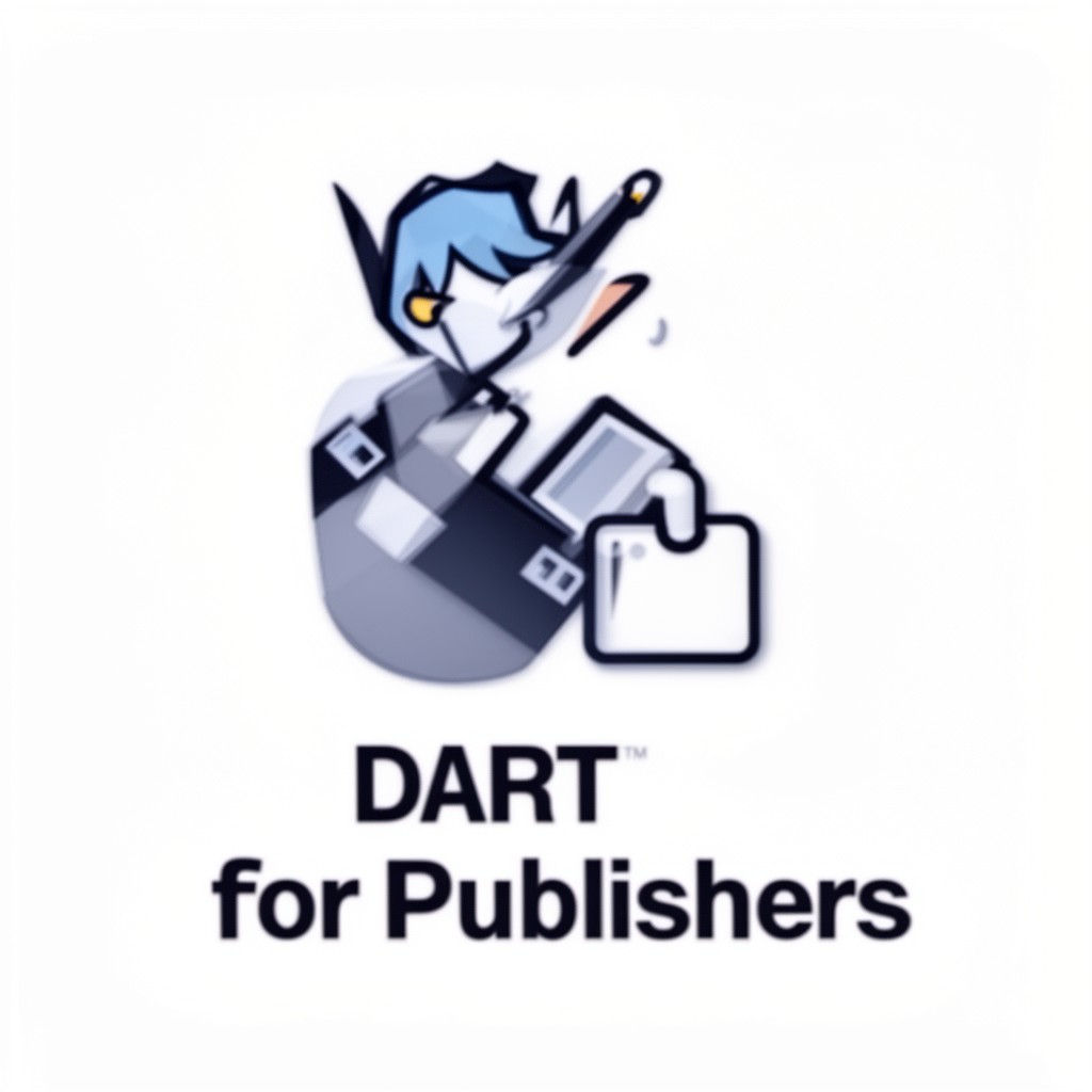 AI-generated illustration of DART for Publishers