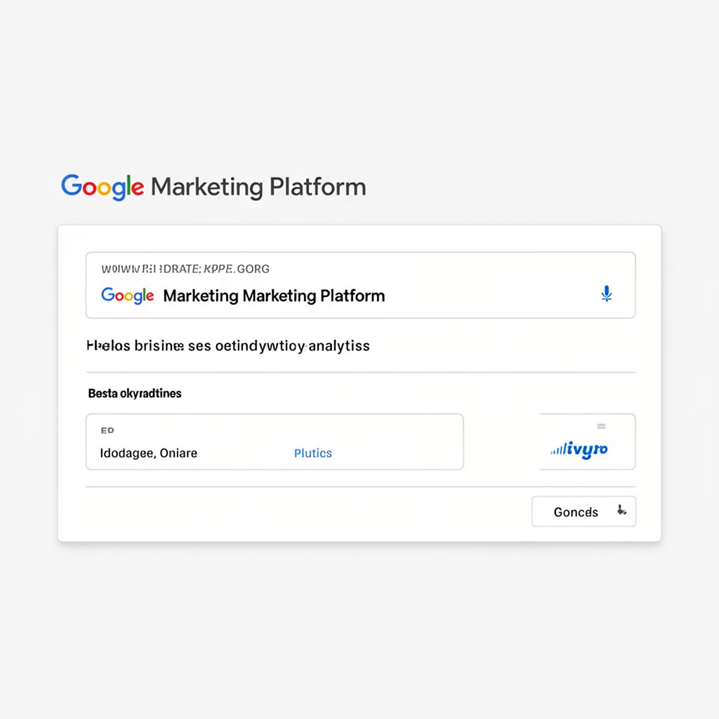 AI-generated illustration of Google Marketing Platform