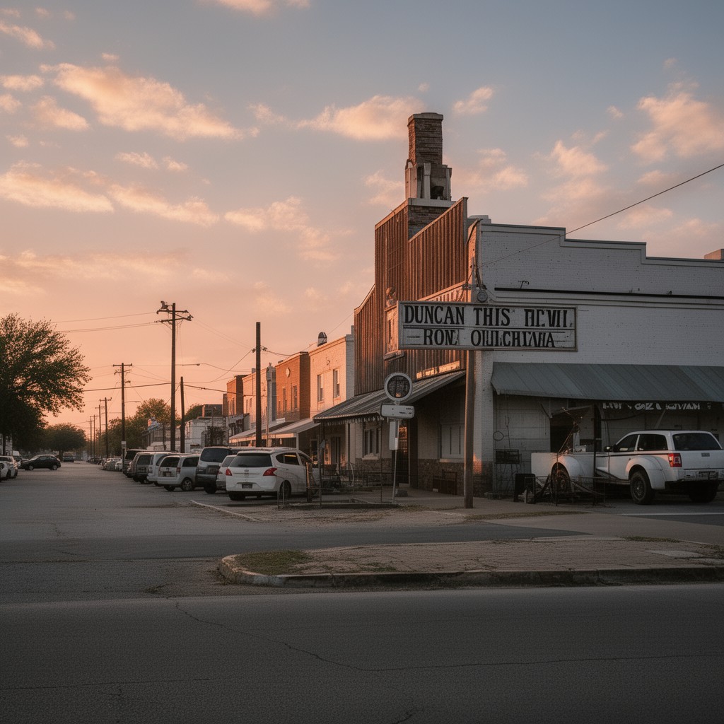AI-generated illustration of Duncan, Oklahoma, United States