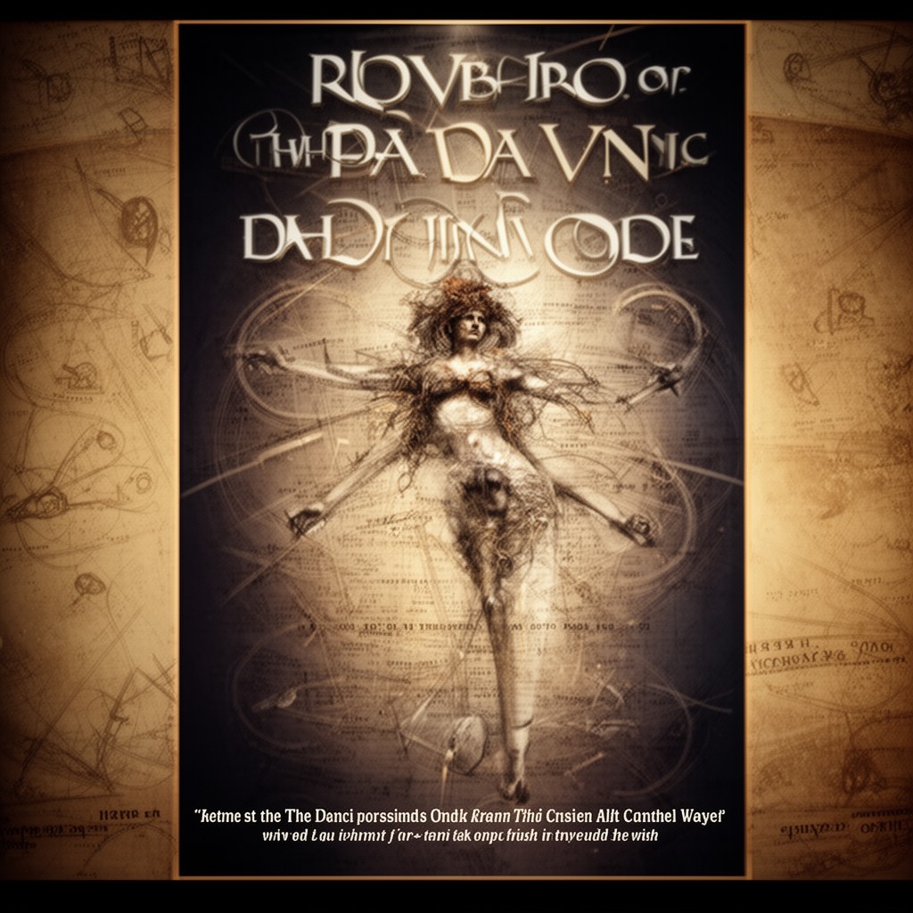 AI-generated illustration of The Da Vinci Code