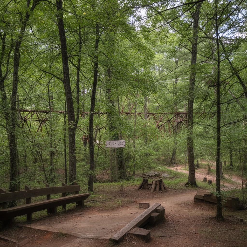 AI-generated illustration of Red Mountain Park