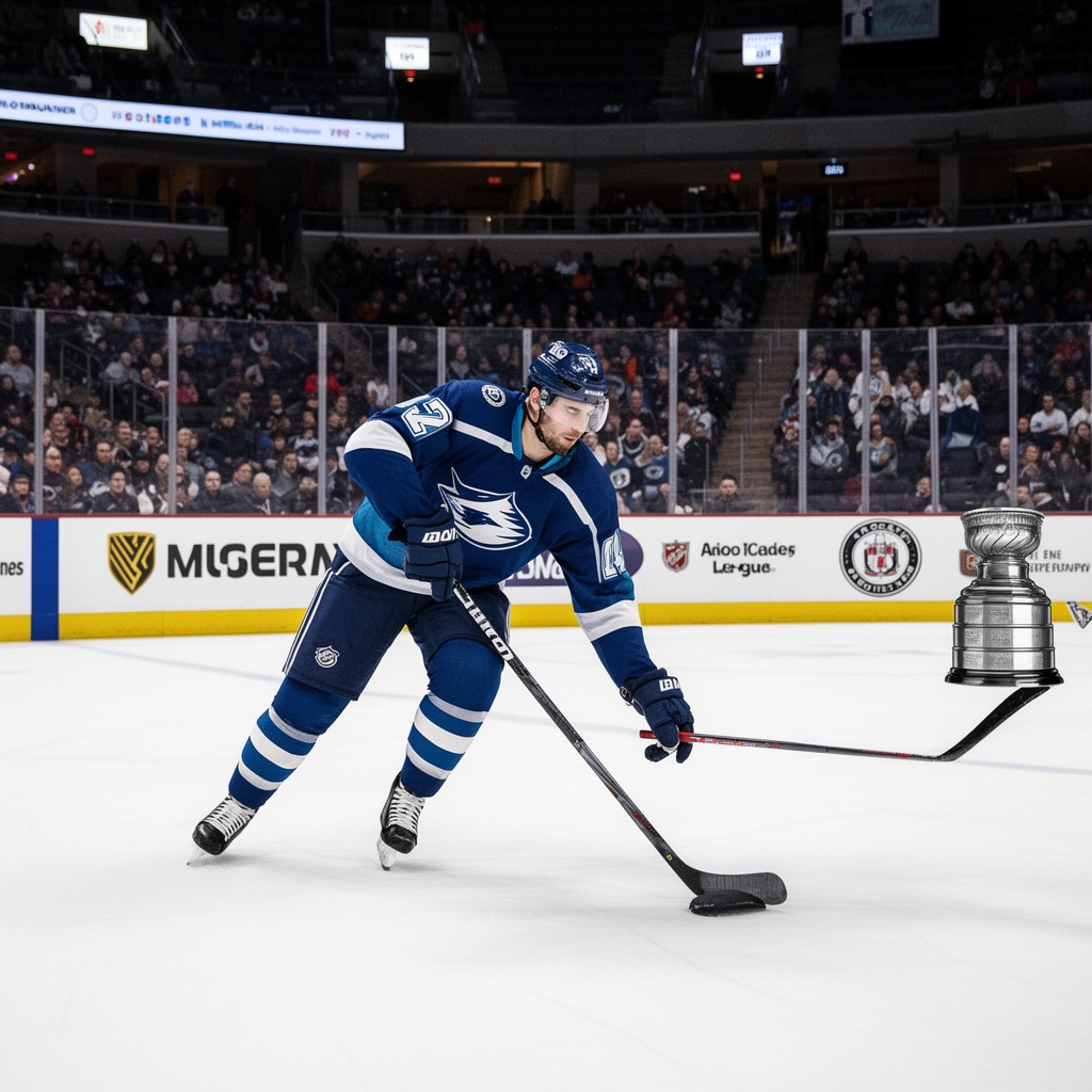 AI-generated illustration of National Hockey League