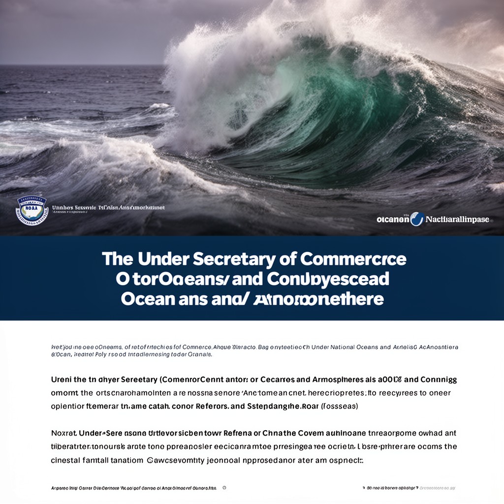 AI-generated illustration of Under Secretary of Commerce for Oceans and Atmosphere