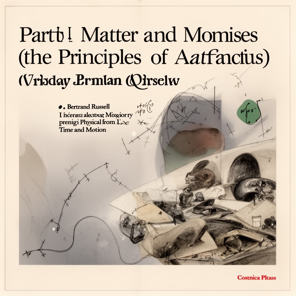 AI-generated illustration of Part VII: Matter and Motion