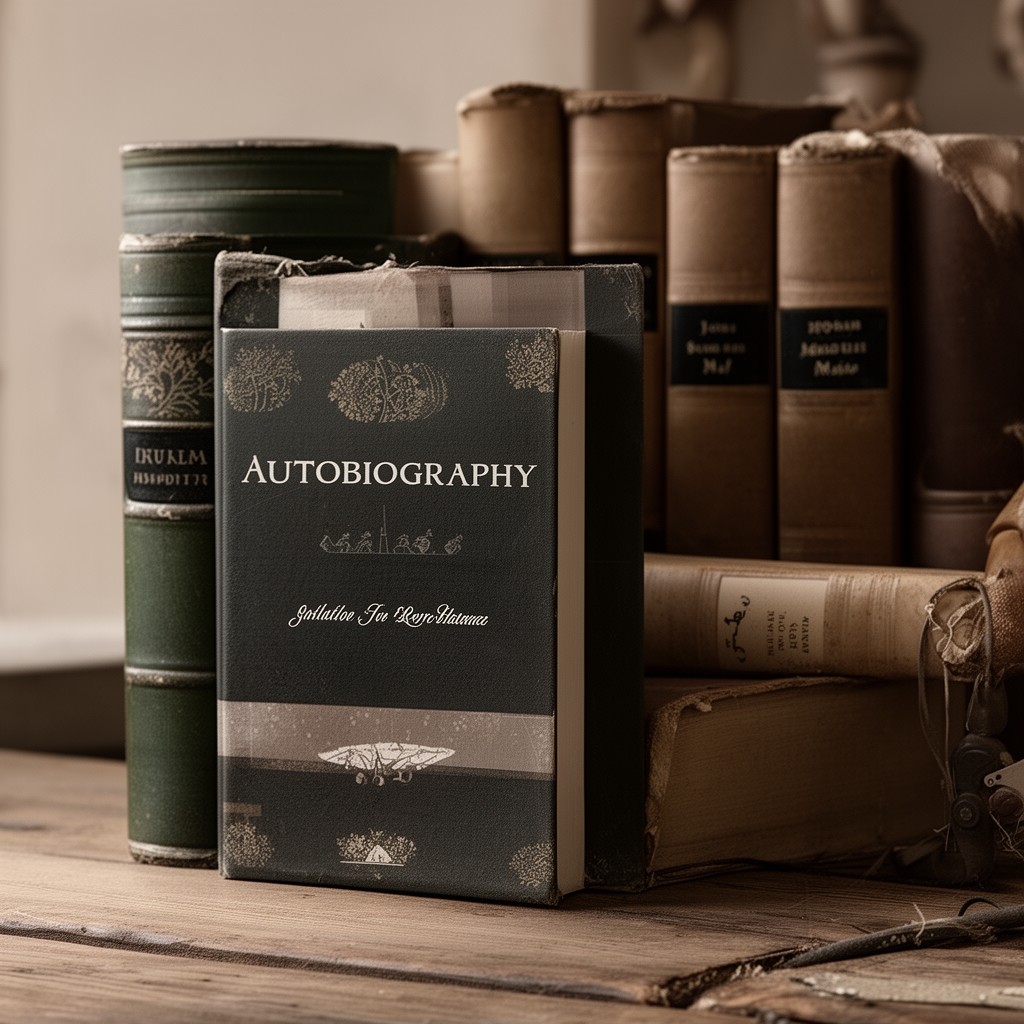 AI-generated illustration of Autobiography