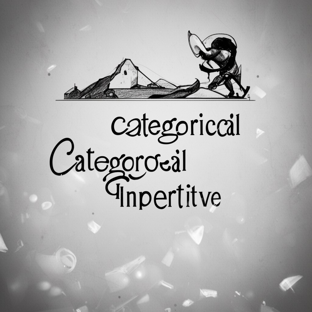 AI-generated illustration of categorical imperative