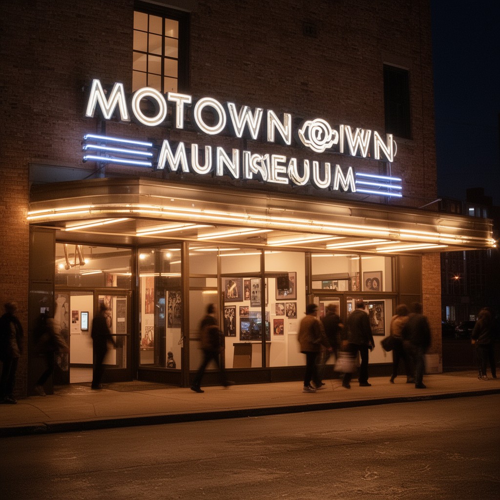AI-generated illustration of Motown Museum