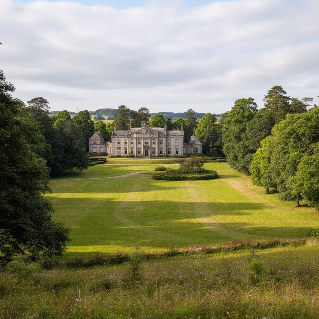AI-generated illustration of Balbirnie Park