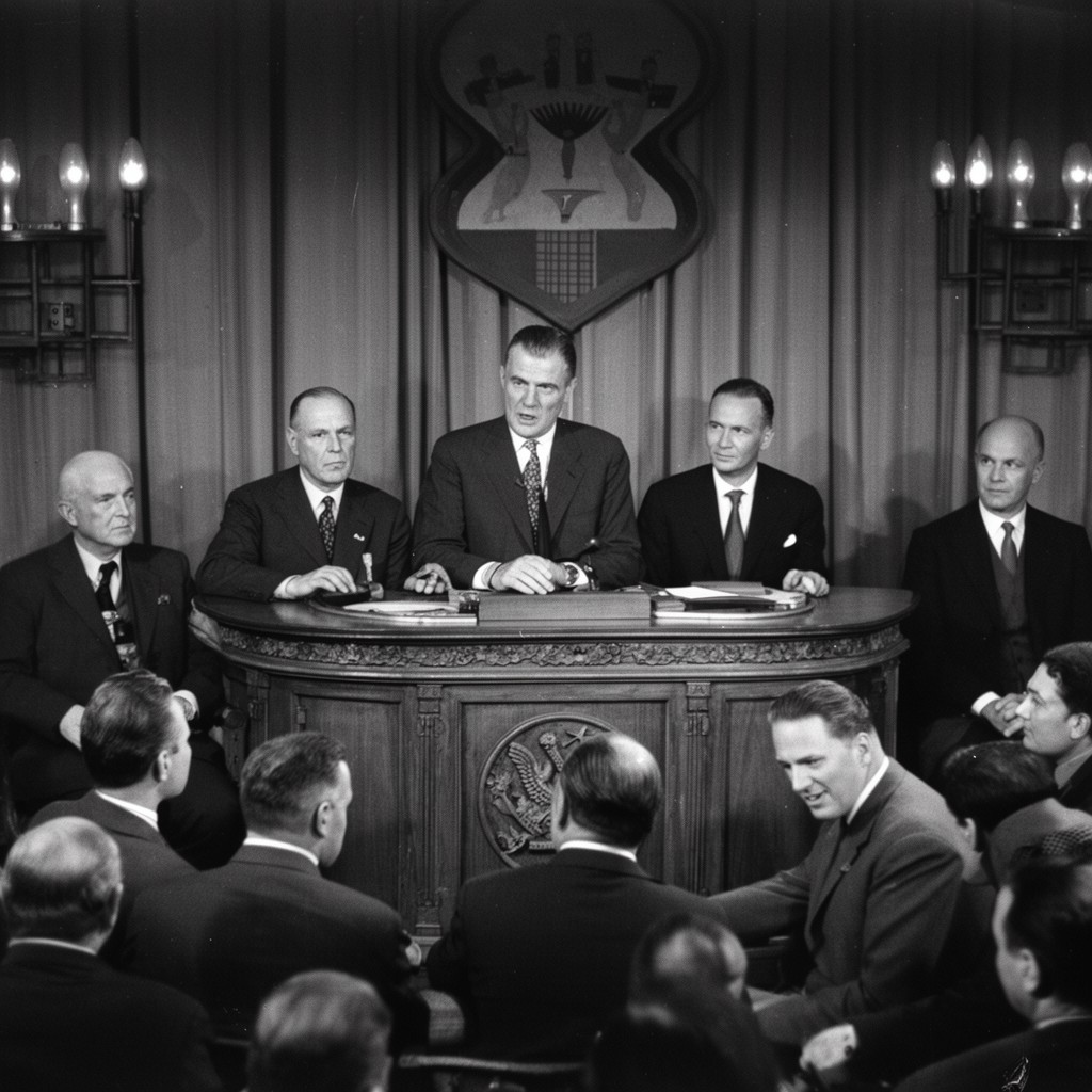 AI-generated illustration of "Day of Infamy" speech
