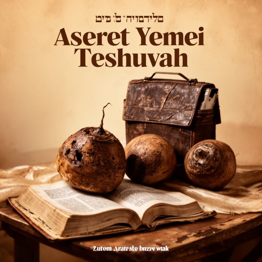 AI-generated illustration of Aseret Yemei Teshuvah