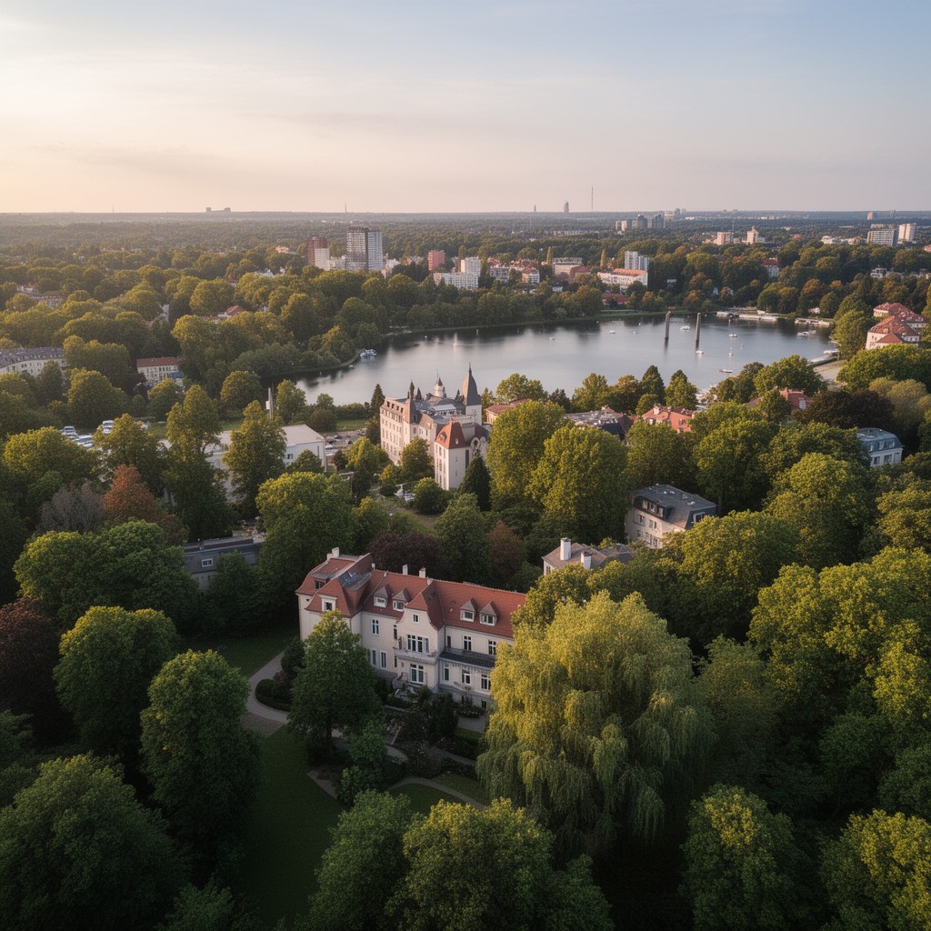 AI-generated illustration of Steglitz-Zehlendorf