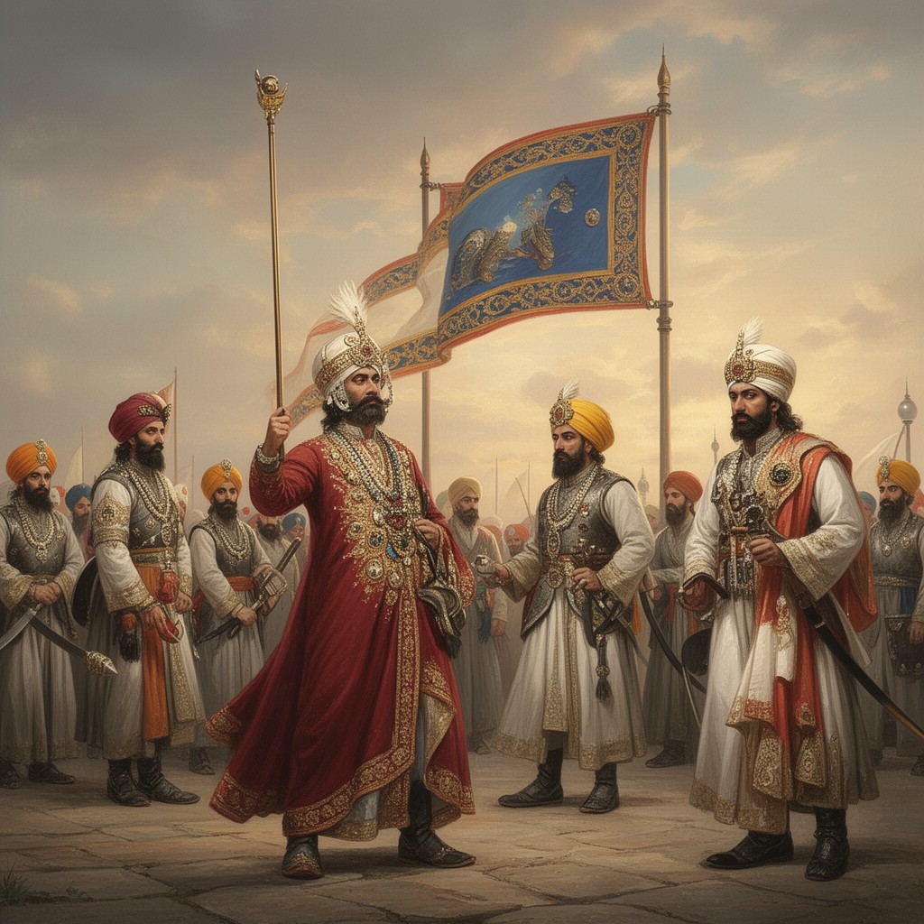AI-generated illustration of Sikh Empire