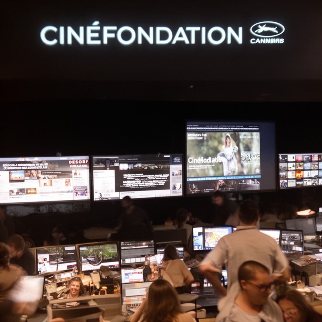 AI-generated illustration of Cinéfondation