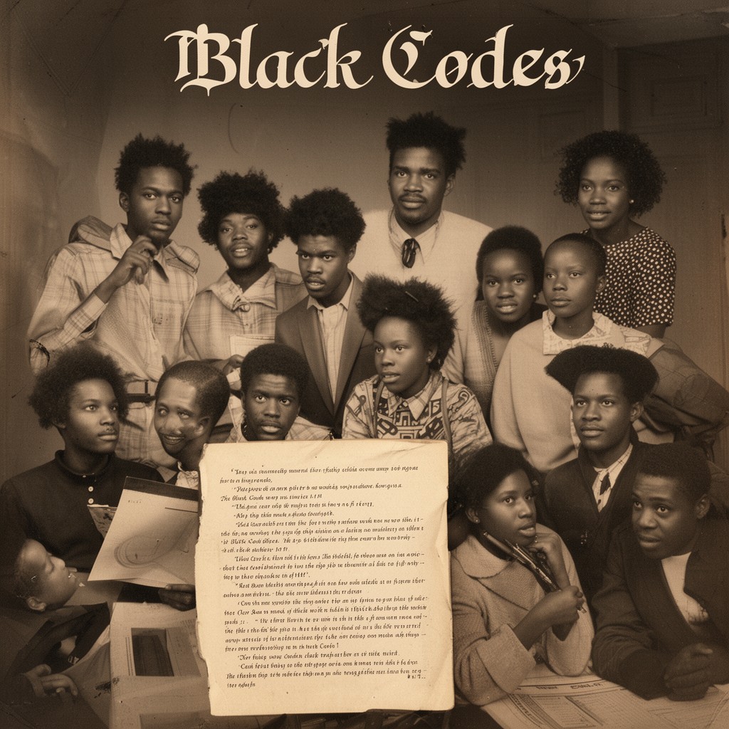 AI-generated illustration of Black Codes