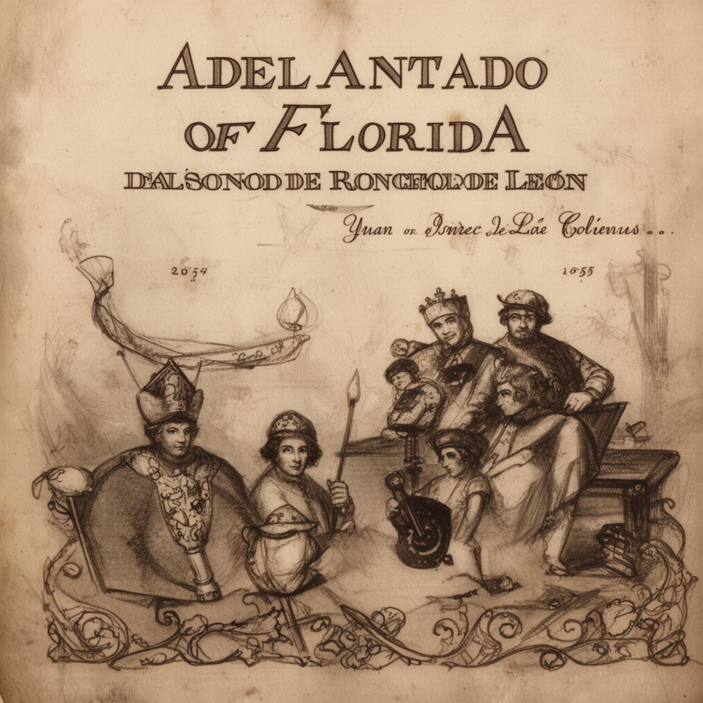 AI-generated illustration of Adelantado of Florida