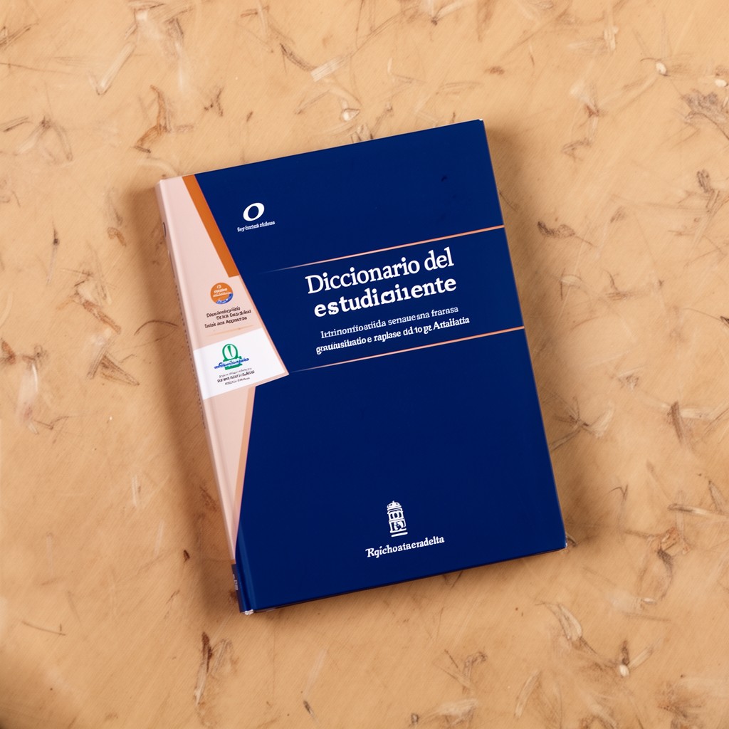 AI-generated illustration of Diccionario del estudiante