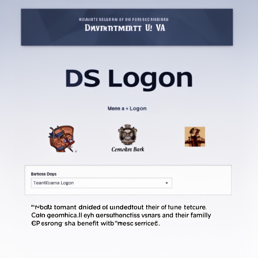 AI-generated illustration of DS Logon