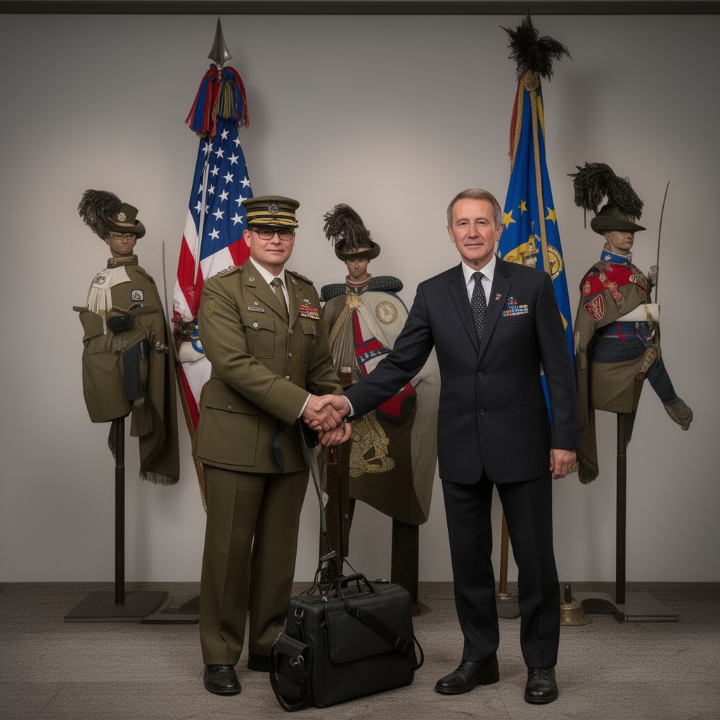 AI-generated illustration of Deputy Supreme Commander of NATO forces in Europe