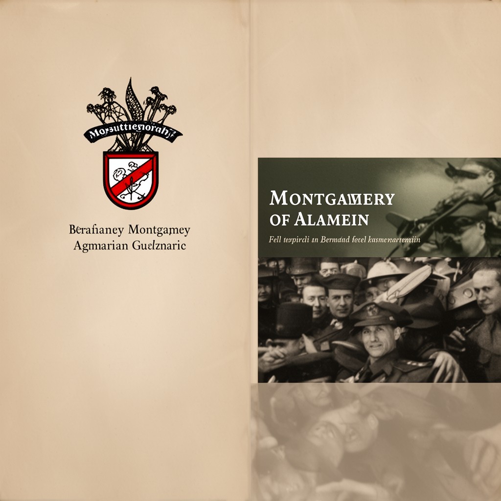 AI-generated illustration of Montgomery of Alamein (autobiography)