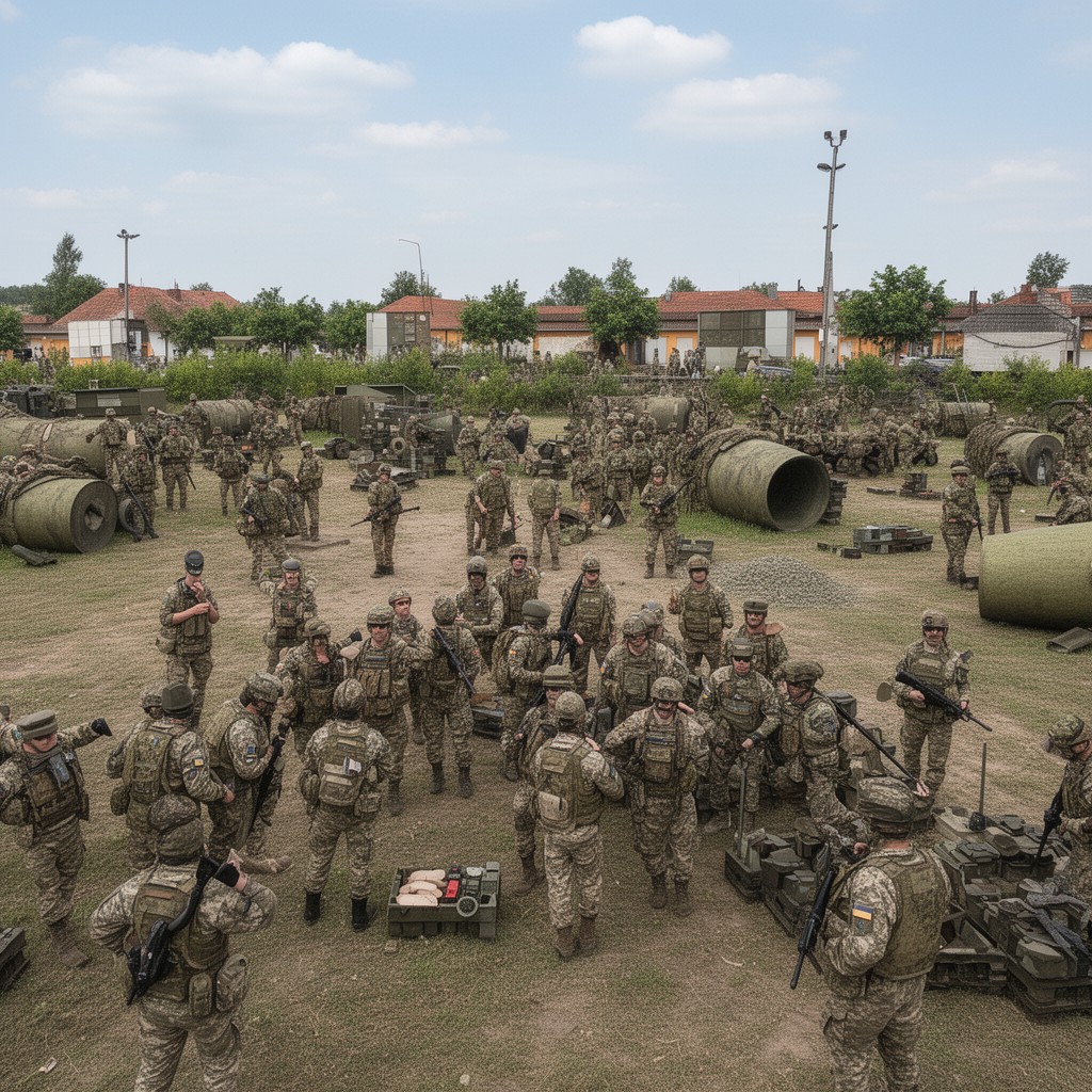 AI-generated illustration of Territorial Defence Force
