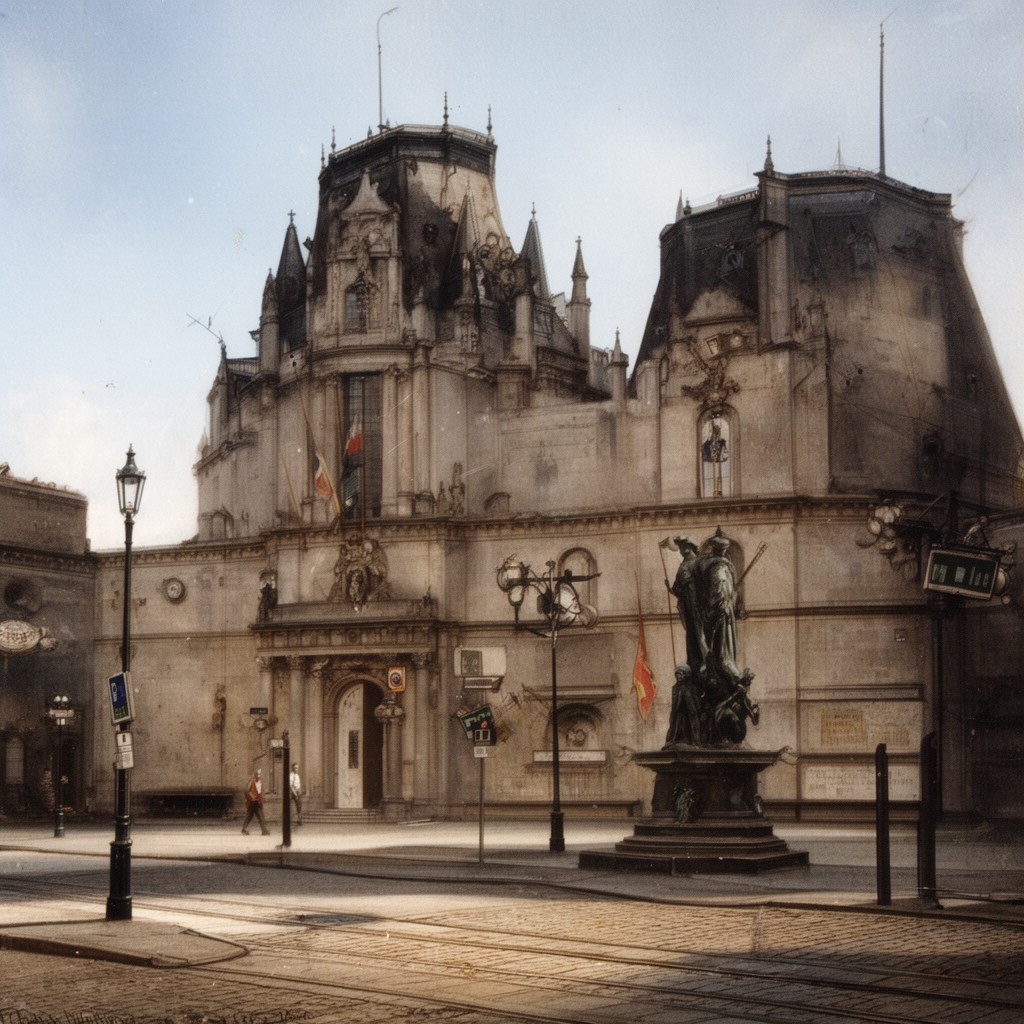 AI-generated illustration of Ministry of the Interior of Prussia