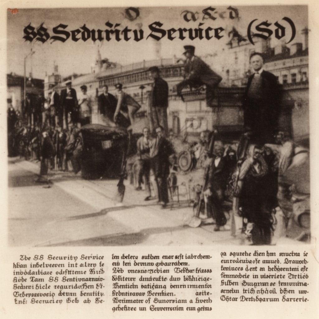 AI-generated illustration of SS Security Service (SD)