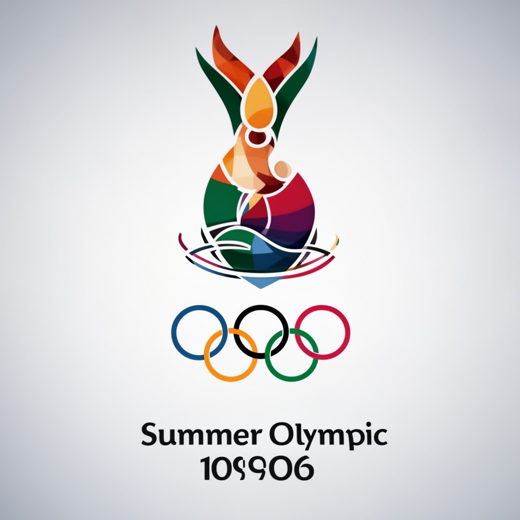 AI-generated illustration of 1996 Summer Olympics