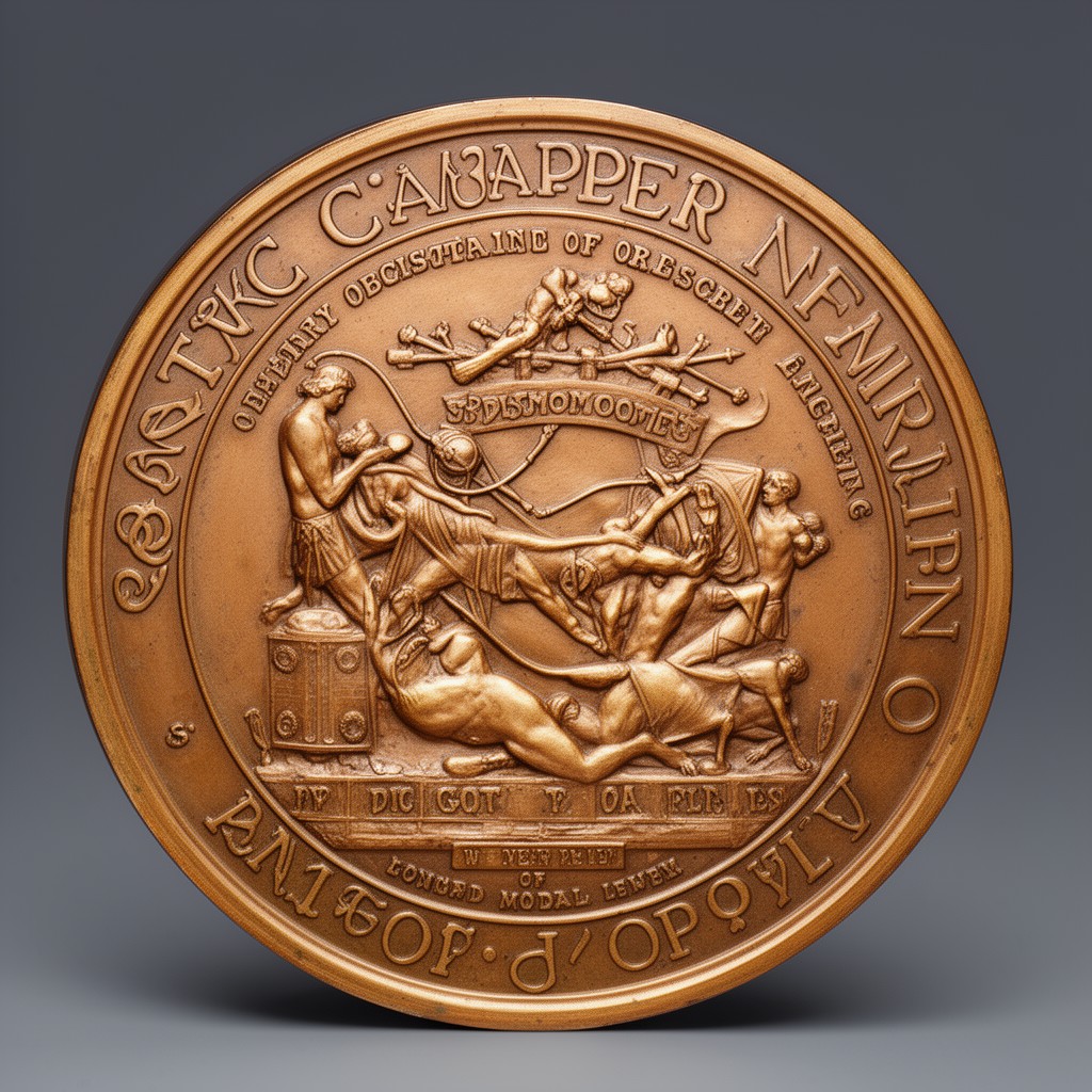 AI-generated illustration of Copley Medal