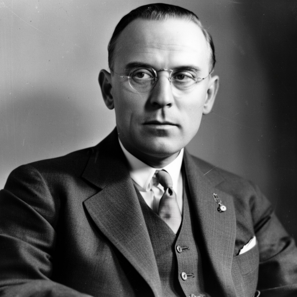 AI-generated illustration of Joachim von Ribbentrop