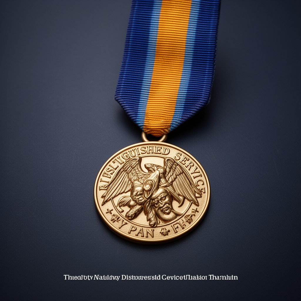AI-generated illustration of Navy Distinguished Service Medal