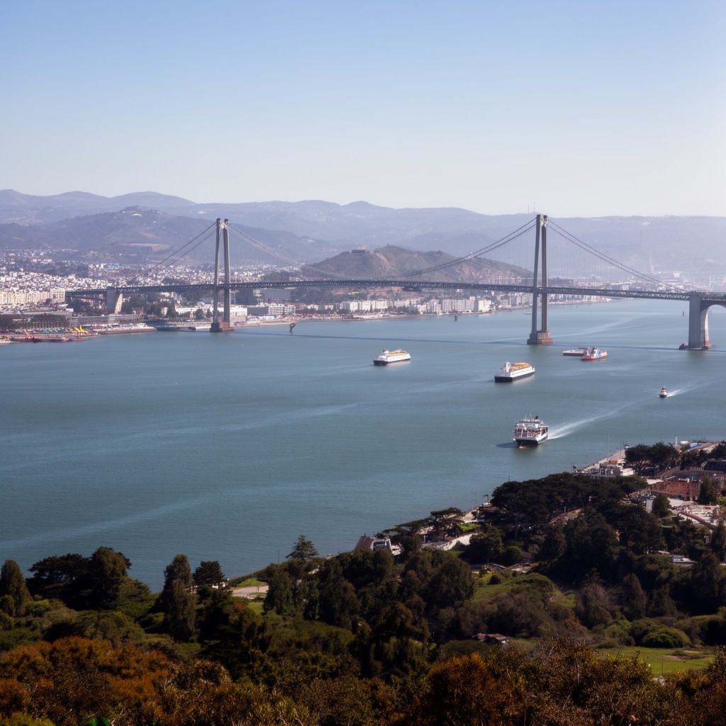 AI-generated illustration of San Francisco Bay