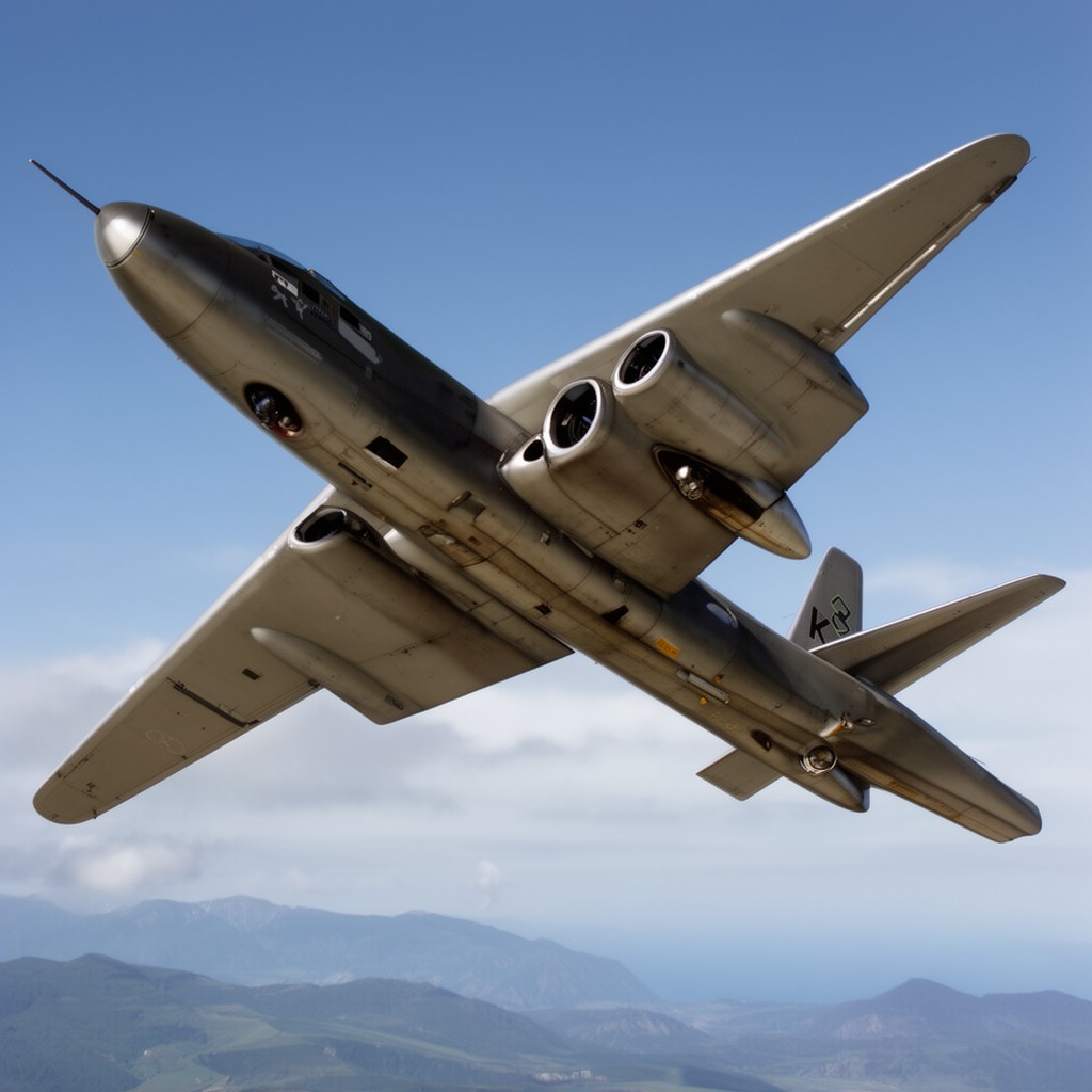 AI-generated illustration of Messerschmitt Me 262