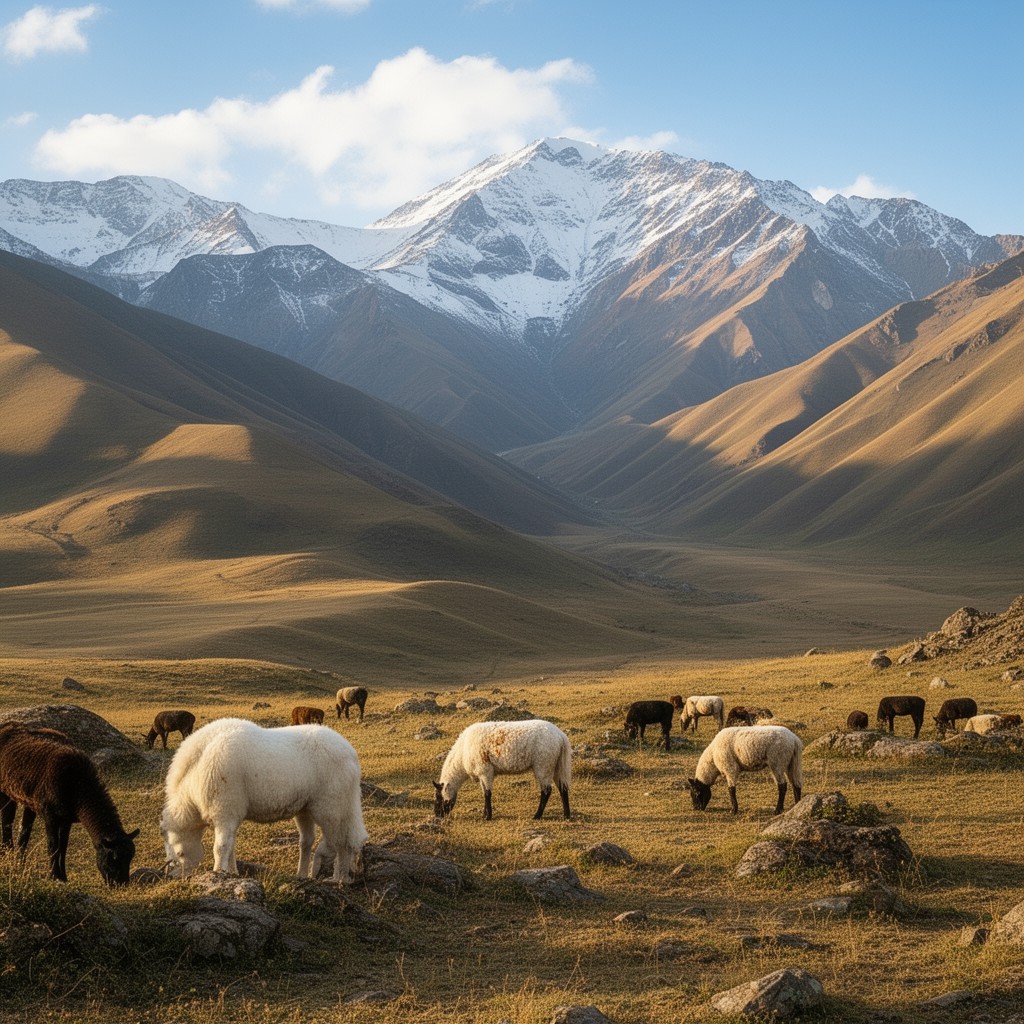 AI-generated illustration of Kyrgyzstan