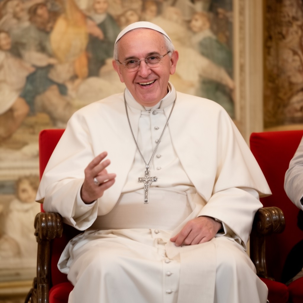 AI-generated illustration of Francis