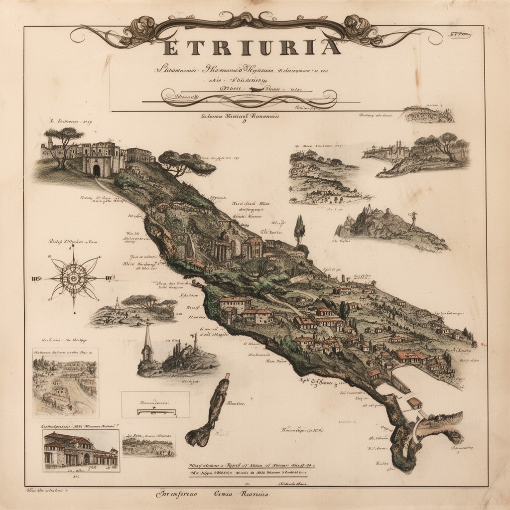 AI-generated illustration of Etruria