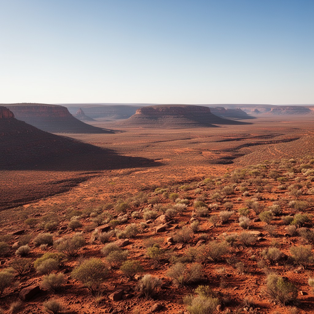 AI-generated illustration of Western Australia
