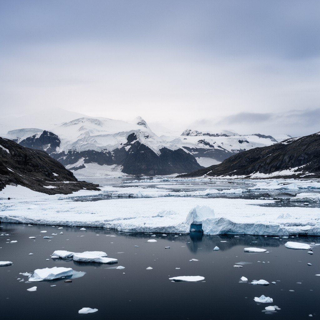 AI-generated illustration of Baffin Bay