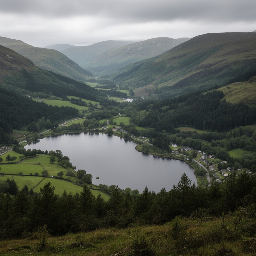 AI-generated illustration of Cumbria