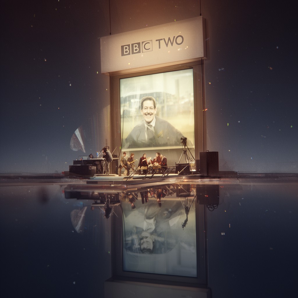 AI-generated illustration of BBC Two