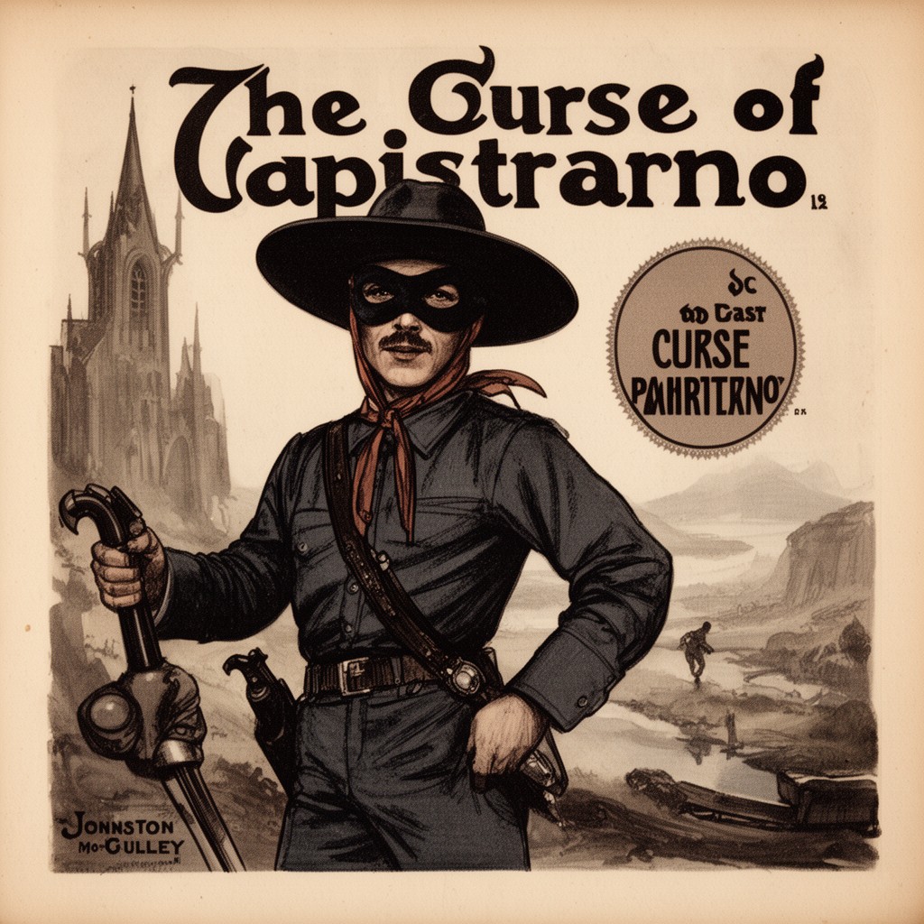 AI-generated illustration of The Curse of Capistrano