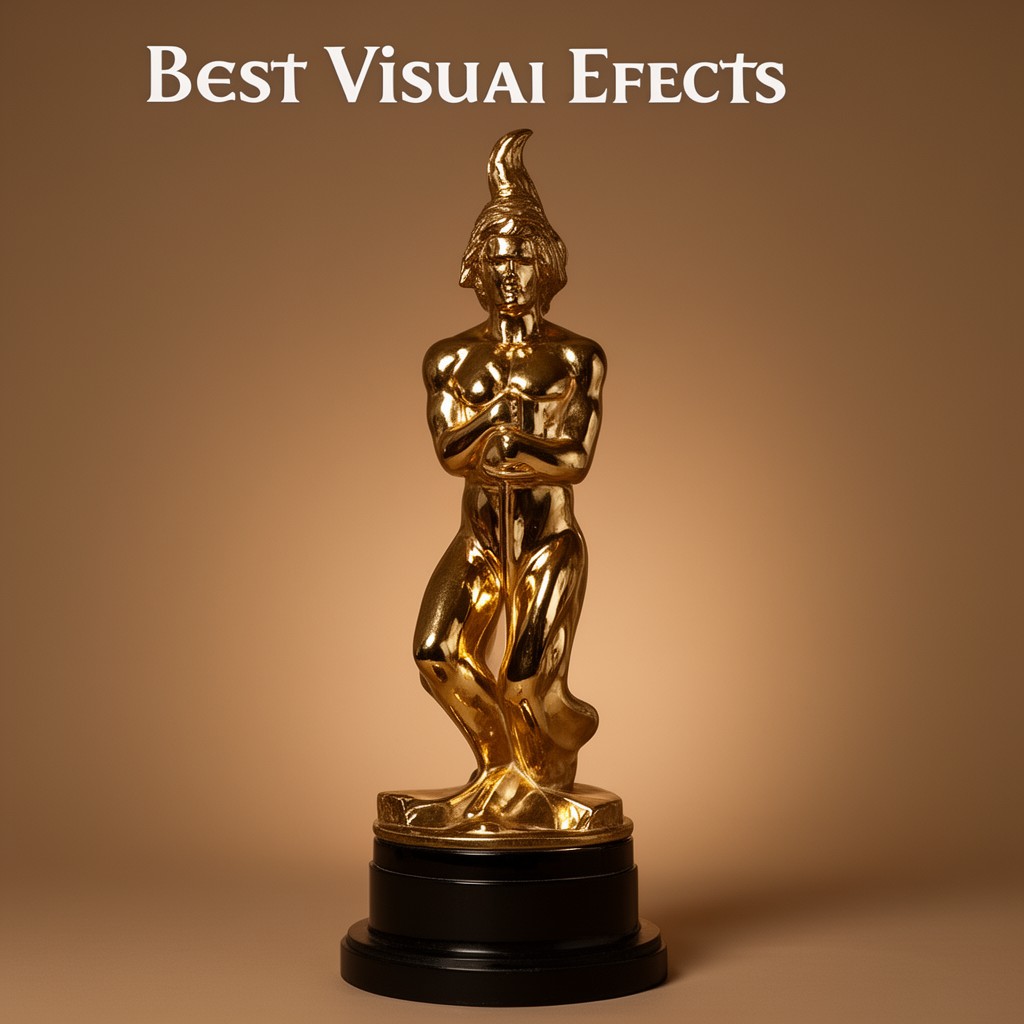 AI-generated illustration of Academy Award for Best Visual Effects
