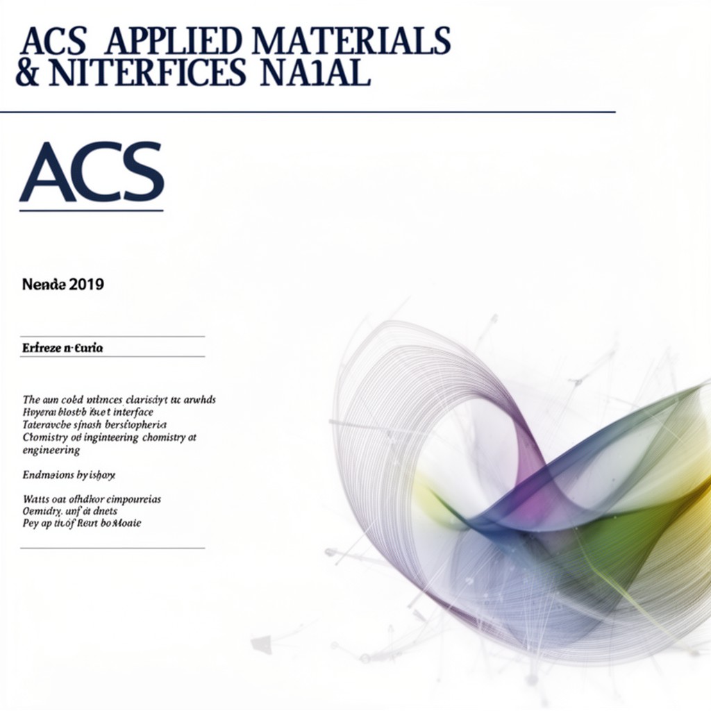 AI-generated illustration of ACS Applied Materials & Interfaces
