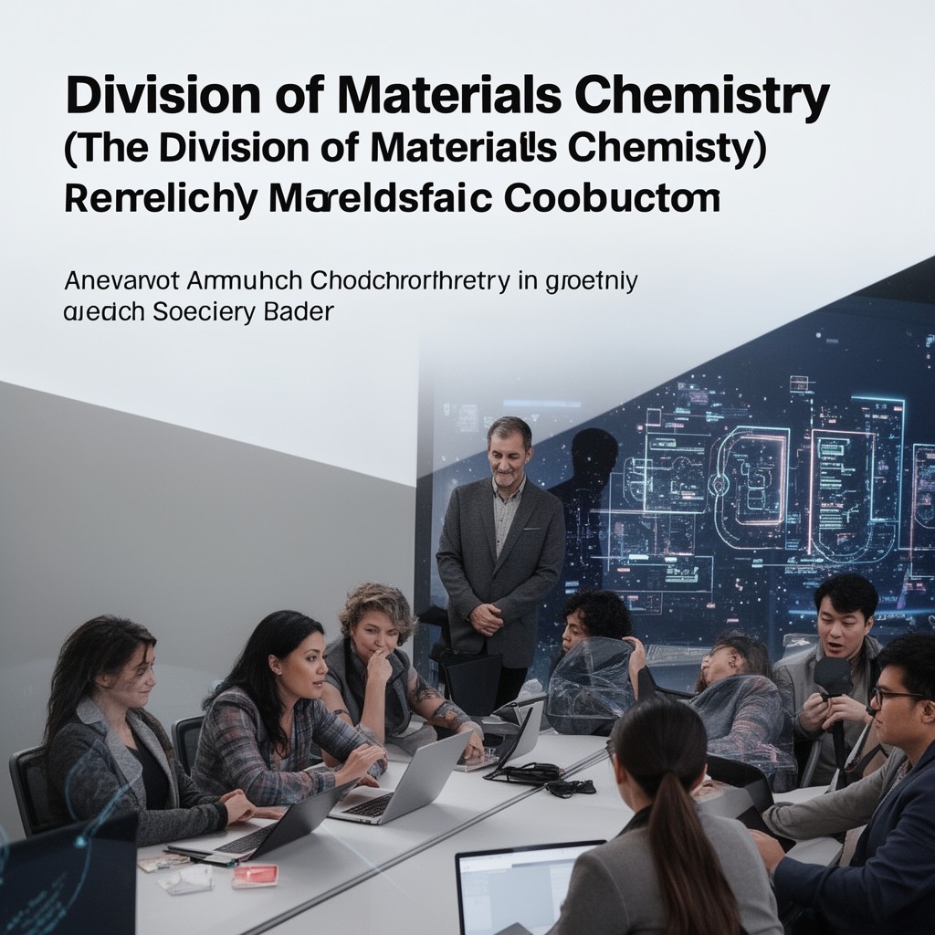 AI-generated illustration of Division of Materials Chemistry