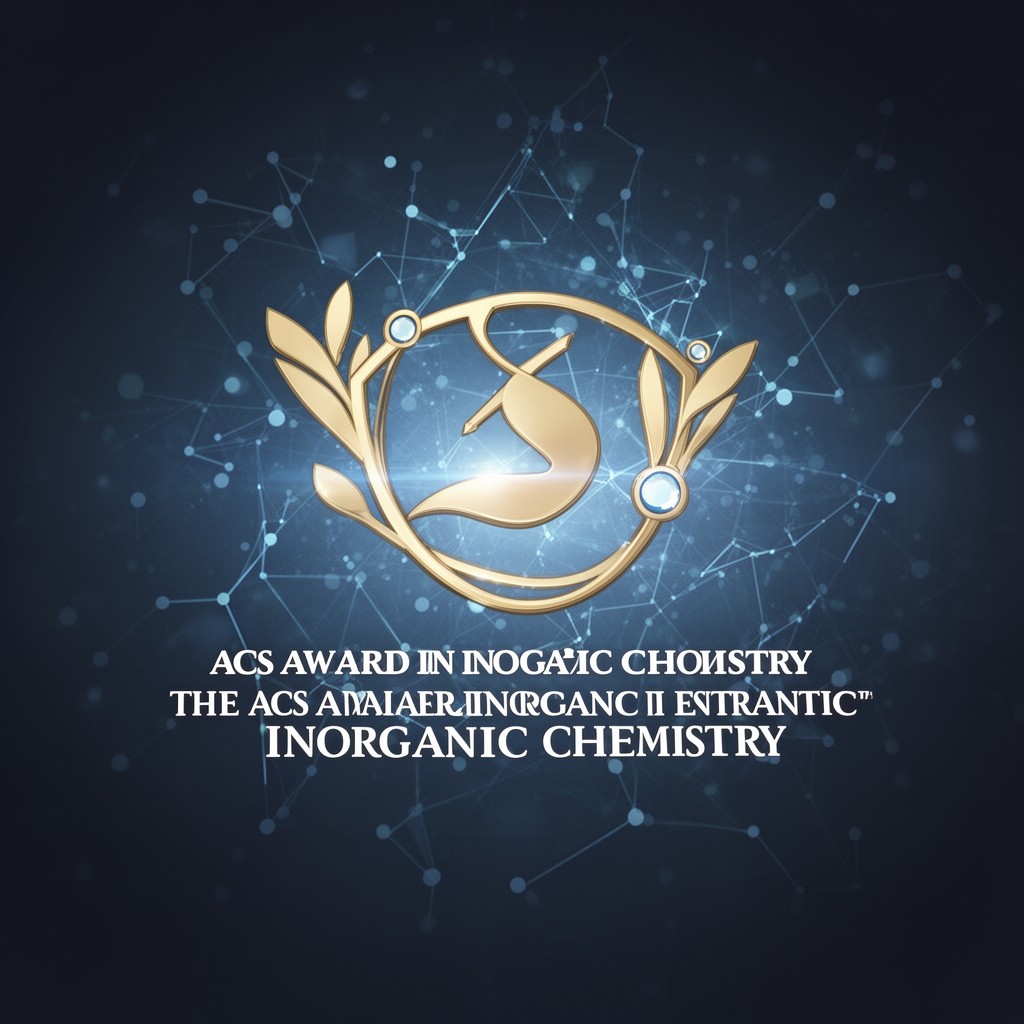 AI-generated illustration of ACS Award in Inorganic Chemistry